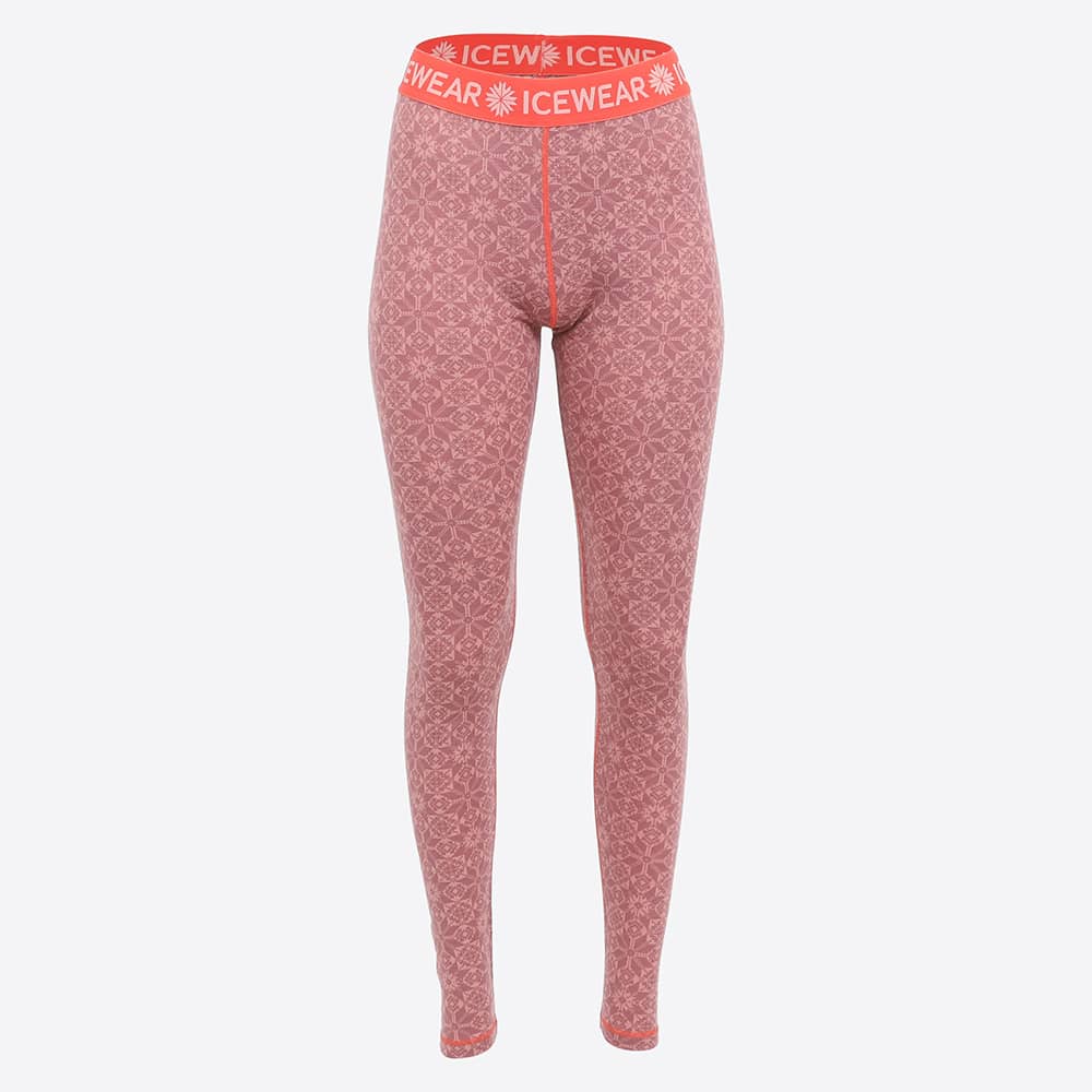 HVÍTANES 美利诺羊毛混纺女装打底长裤